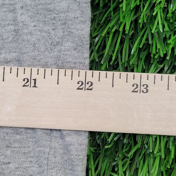 Disney Mickey-Mouse Ringer Shirt Womens Large 22x26 Gray - Picture 4 of 13